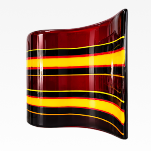 Golden Tide Sculptural Glass